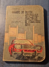 Organe de masini automobile tractoare si conducere auto Traian Bobeica