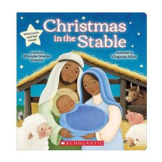 Christmas in the Stable (Touch-And-Feel Board Book)