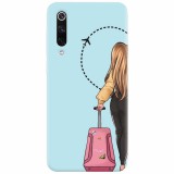 Husa silicon pentru Xiaomi Mi 9, Travel Girl