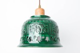 Cumpara ieftin Pendul Deco Republic &bdquo;Radacini &ndash; Laleaua&rdquo; E27, 1x60W, ceramica autentica Corund