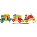 Cumpara ieftin Jucarie de tras - Trenulet colorat
