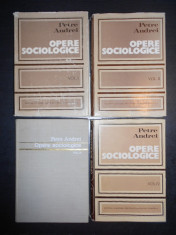 PETRE ANDREI - OPERE SOCIOLOGICE 4 volume, editie integrala (1973-1983) foto