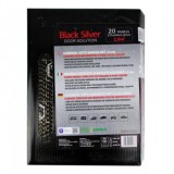 Insonorizant Auto STP Black Silver Door Pack, 1.8mm, 2.0m&sup2;, Vibro-Absorbant, 20 Folii 375x265mm