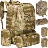 Rucsac Militar Camuflaj 45L, Rezistent la Uzură, Trizand