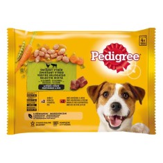Pedigree Selec?ie Mixta cu legume in sos 4 x 100 g foto