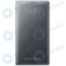 Portofel Samsung Galaxy Note 4 LED Flip negru fum EF-NN910BCEGWW