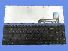 Tastatura laptop Lenovo Ideapad 100-15 100-15IB 100-15IBY 80R8 80MJ noua neagra US foto