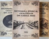 Dictionarul istoric al localitatilor din judetul Arad (3 volume) - Sorin Bulboaca, Doru Sinaci (coordonatori)
