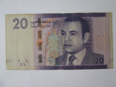 Maroc 20 Dirhams 2012 foto