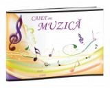 Caiet special RTC, B5, 24 file, 60g, muzica