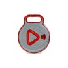 Breloc NFC Videografie Buton Play, Universal Android/iOS, Acces Instant Video, PLA Premium, Rasina Epoxidica