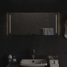 Oglinda de baie cu LED, 40x90 cm foto