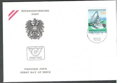 Austria &amp;Ouml;sterreich 1980 Inbetribnahme FDC K.132 foto