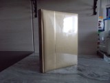 Clasor coperta moale gold METTALIC EDITION 32 file/64 pagini negre banda PVC