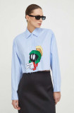 MAX&amp;Co. cămașă din bumbac x CHUFY femei, cu guler clasic, relaxed 2418110000000, Max&amp;Co.
