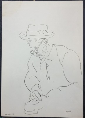 Batranul pantofar - Arnold Daghani (1909-1985) foto