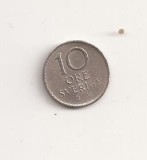 Moneda Suedia - 10 Ore 1970