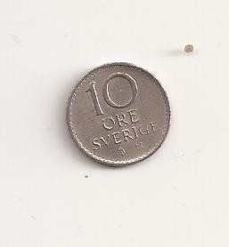 Moneda Suedia - 10 Ore 1970 foto