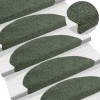 vidaXL Covorașe Scări Autoadezive, 30 buc, Verde, 65x21x4 cm - Protecție Anti-alunecare, Reducere Zgomot, Ușor de Curățat