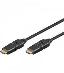 Cablu HDMI 360 5m v1.4 Ethernet 3D 4K UltraHD 2160p 30Hz Goobay