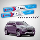 Cumpara ieftin Ștergătoare Mercedes-Benz GLE V167 2018-prezent | Set Față Flat &ndash; TeamCar&reg;
