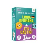 Duo Card. Limba germana. Stiu si castig! Carti de joc educative