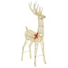 VidaXL Ren 3D Alb cald 180 cm PET 42019059
