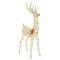 vidaXL Ren 3D Alb cald 180 cm PET 42019059