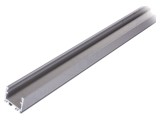 Profil aluminiu &icirc;ncastrat KLUŚ OPK-4 pentru module LED, 1m, argintiu