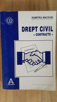 Drept civil. Contracte- Dumitru Macovei foto