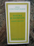 NATURA SI SOCIETATE-GIUSEPPE PRESTIPINO DEDICATIE SI AUTOGRAF