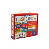 Flash Cards Set: Alphabet, Colors &amp; Shapes, First Words, and Numbers Four Pack Set