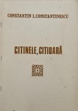 Citinele, citioara. Colind de fata (Partitura) - Constantin I. Constantinescu