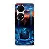 Husa compatibila cu Huawei P40 Pro model The flow of time, Silicon, TPU, Viceversa, Transparent, Carcasa