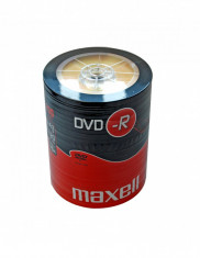 DVD-R Maxell 4.7 Gb 120 min. 16X 100 discuri 275733 foto