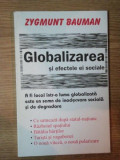 GLOBALIZAREA SI EFECTELE EI SOCIALE de ZYGMUNT BAUMAN