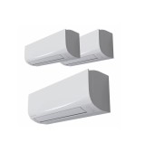 Aparat de aer conditionat multisplit Daikin Sensira, cu trei unitati interne, 2 x 9000 BTU, 1 x 12000 BTU, Unitate externa 24000, Wi-Fi inclus, Alb