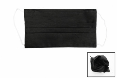 Pachet 5 masti de protectie negre cu pliuri din bumbac 100% + 5 Filtre PPS de 330 Performance AutoTuning foto