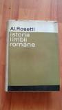 ISTORIA LIMBII ROMANE-AL. ROSETTI