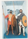 bnk cp Constanta - Muzeul Marinei Romane - Luptator dac si marinar roman ( manechine ) - necirculata