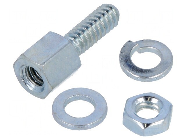 Set Șuruburi D-Sub UNC 4-40 7,9mm