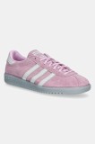 adidas Originals sneakers din piele intoarsă Bermuda femei, culoarea roz, JI2660