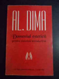 Domeniul Esteticii Privire Sintetica Introductiva - Al. Dima ,543352