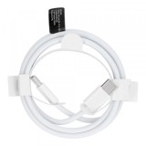 Cablu Date si Incarcare USB-C - USB-C OEM HD26, 30W, 1m, Alb, Universal