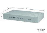 MAHLE LA 295/S Filtru aer habitaclu
