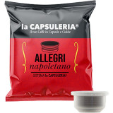 Cumpara ieftin Cafea Allegri Napoletano, 100 capsule compatibile Capsuleria, La Capsuleria