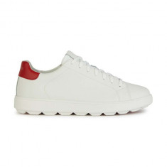 Geox sneakers din piele U SPHERICA ECUB-1 culoarea alb, U45GPA 0009B C0050