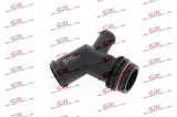 Flansa lichid racire Audi A6 2010-, A7 2010-, A8 2010-; motor 4.0 V8 T; 079121147C; SRLine, aftermarket