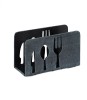Suport pentru servetele, design modern, Fonta, Antracit, suport servetele