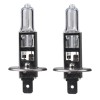 Set 2 becuri auto halogen H1, 110W/set, 12V, sticla quartz, 3500K